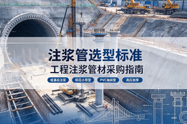 共和注浆管选型标准