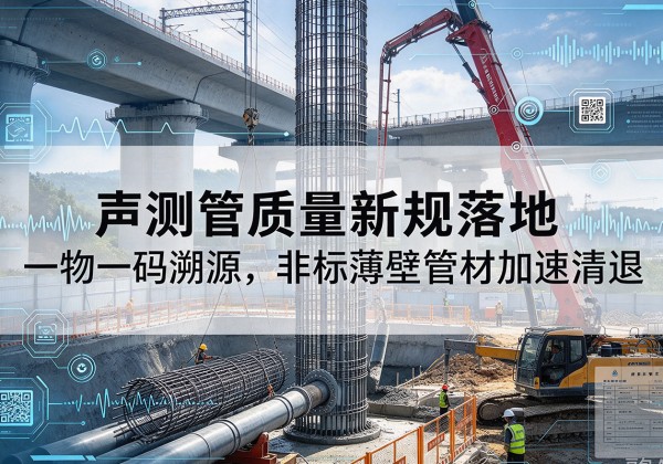 共和声测管质量新规落地，一物一码溯源，非标薄壁管材加速清退