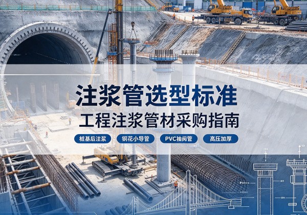 共和注浆管选型标准